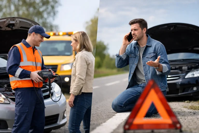 Breakdown Cover vs Roadside Assistance