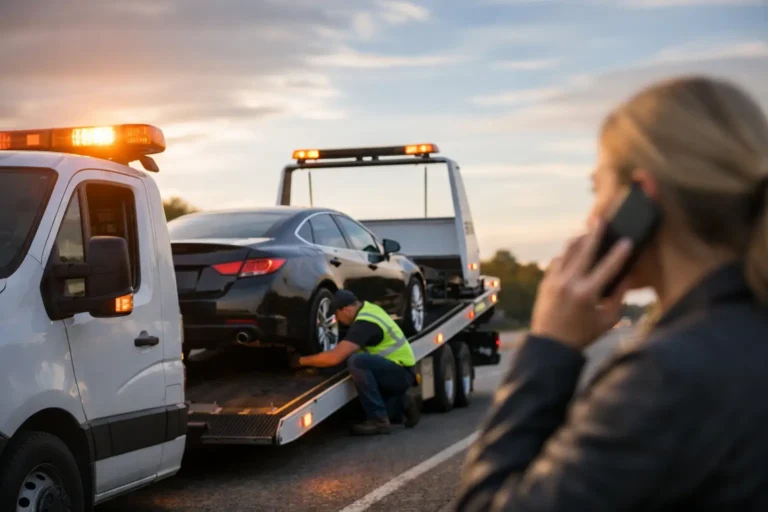 Fast Response Towing Service That Shows Up