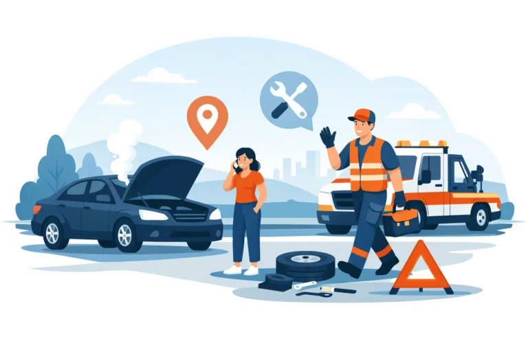 What Is Roadside Assistance Breakdown Help?