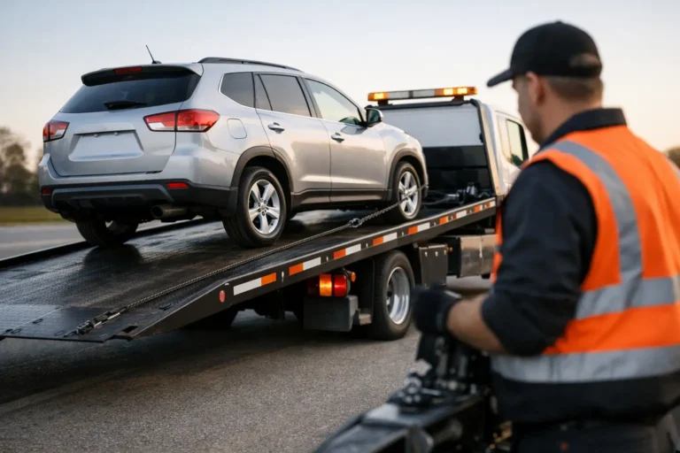 When to Call a Flatbed Towing Service