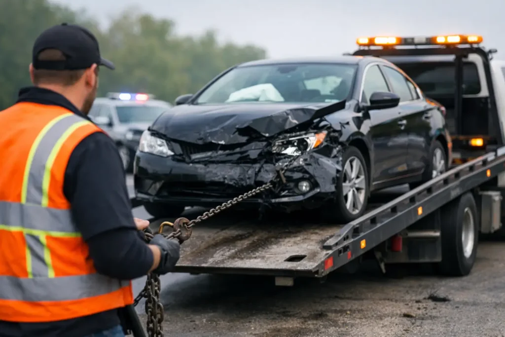 Accident Towing Service After a Crash