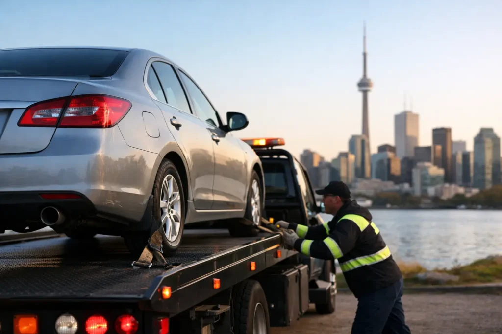 Flatbed Towing Toronto Drivers Can Trust