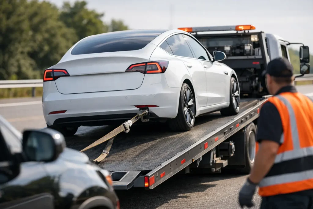 How to Tow Electric Car the Safe Way