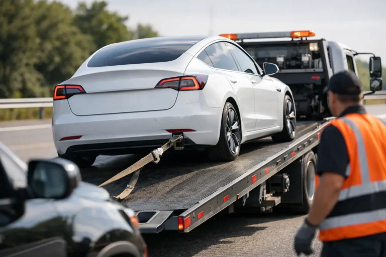 How to Tow Electric Car the Safe Way