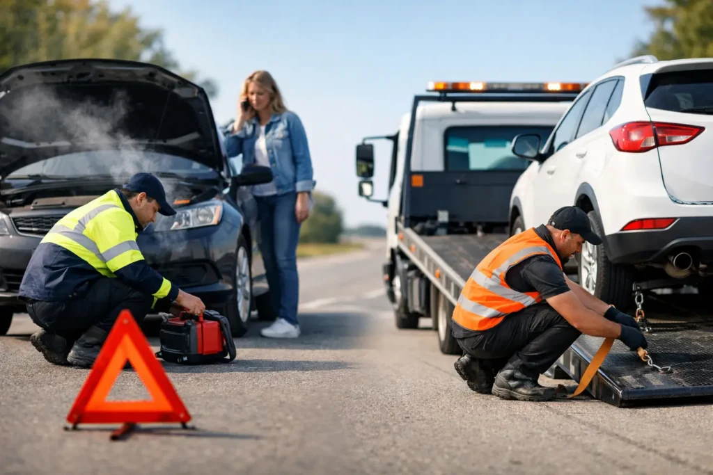 Tow Truck or Roadside Assistance? Know What You Need