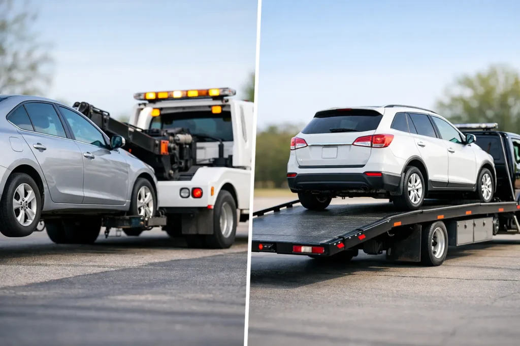 Tow Truck vs Flatbed: Which Tow Is Safer?