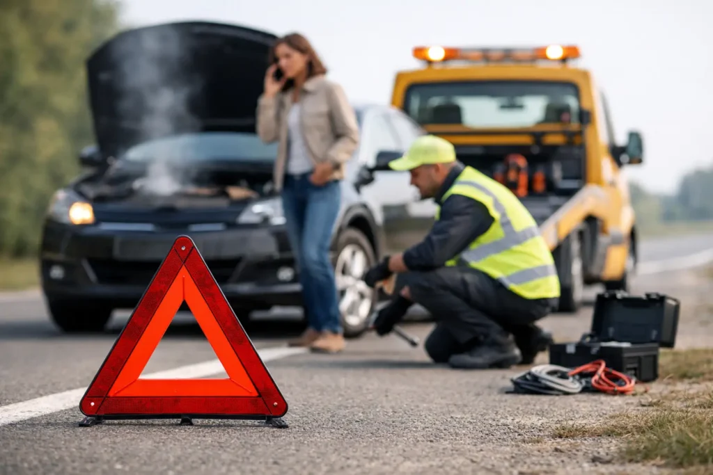 What Does Roadside Assistance Cover in a Breakdown?