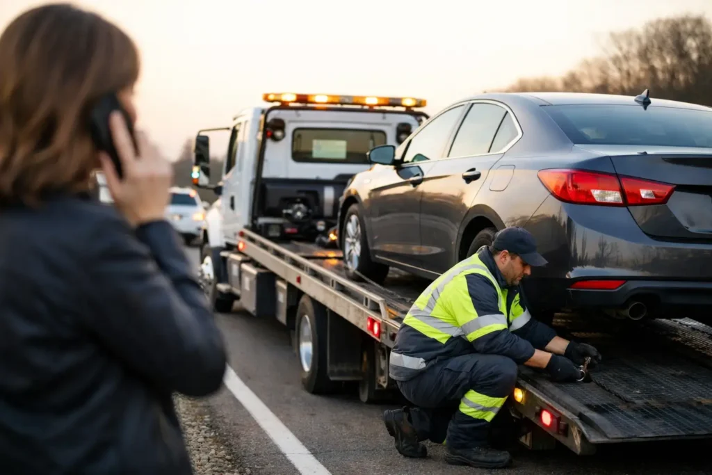 Ajax Emergency Tow Truck Help When You Need It