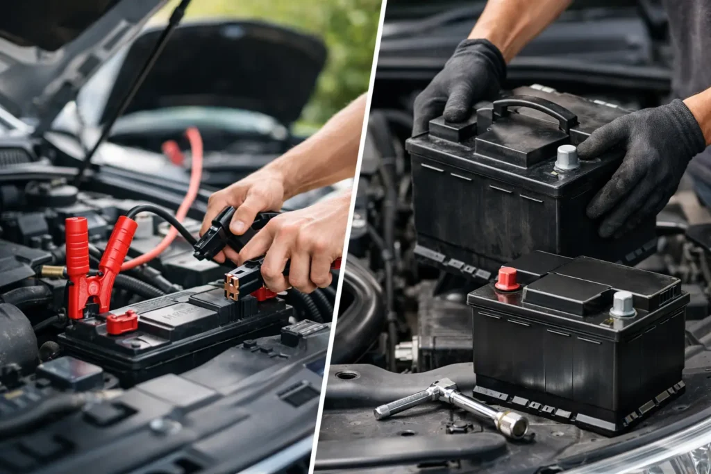 Jump Start vs Battery Replacement Explained