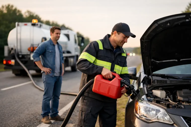 How Roadside Fuel Delivery Works When You Run Out