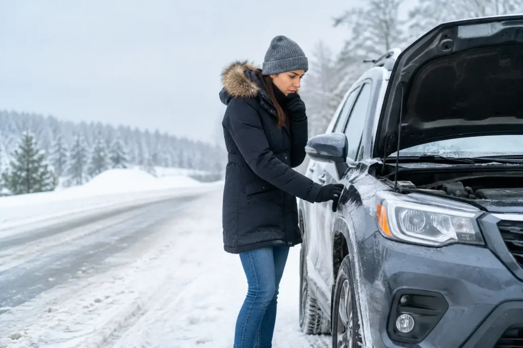 Winter Breakdowns: What to Do When You’re Stranded